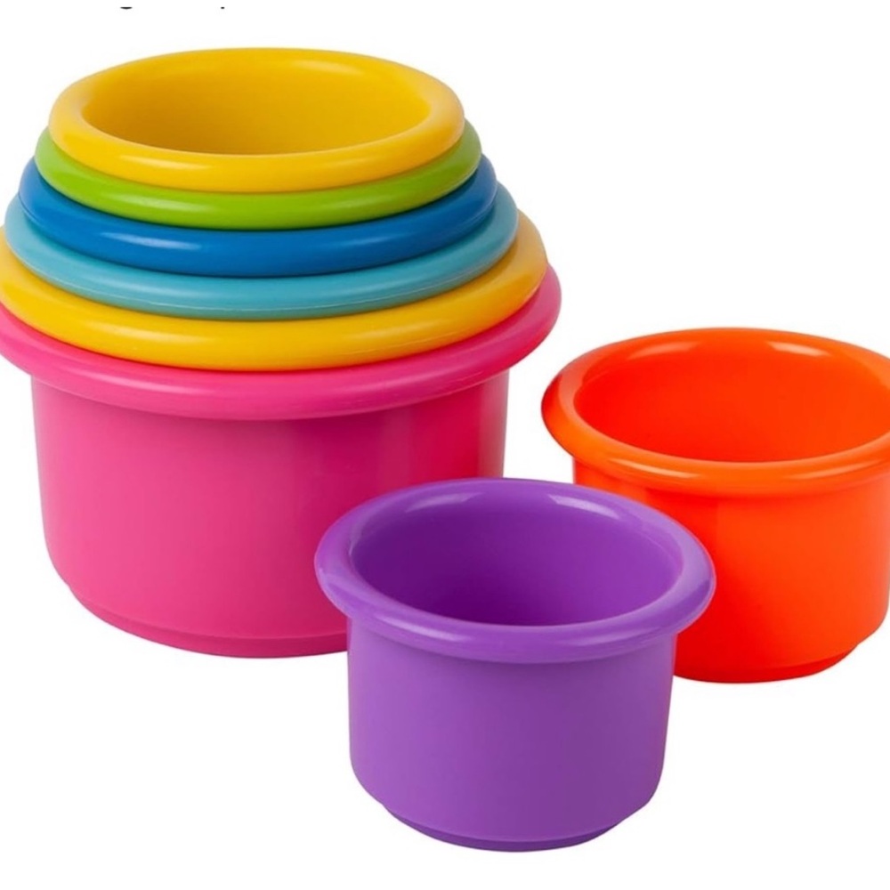 The First Years Stack & Counting Colorful Stacking Cups